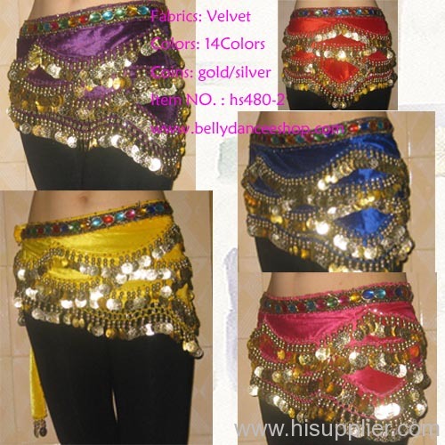 belly dance costumes. elly dance hip scarf/elly