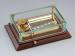 50 Note Exquisite Wind up Crystal Wooden Base Music Box Collectable