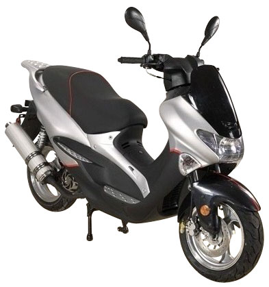150cc gas powered scooter