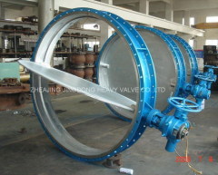 Double Flanged Butterfly Valve