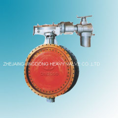 Three Eccentric butterfly Valve