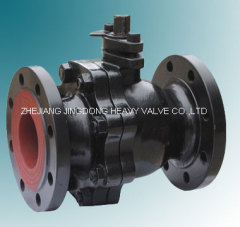 Cast iron ball valve