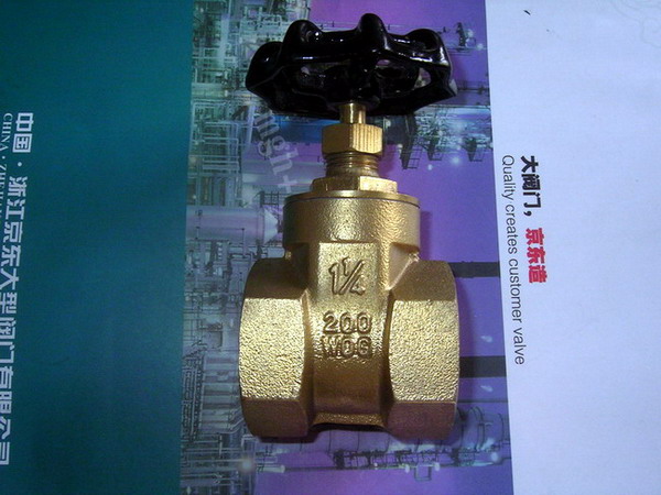 Brass thread Gate Valve