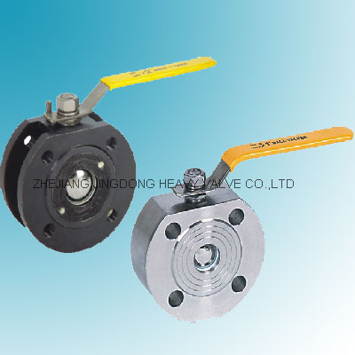 wafer type ball valve