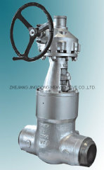 pressure seal gate valve