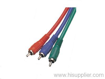 3 RCA Plug to 3 RCA Plug Cable