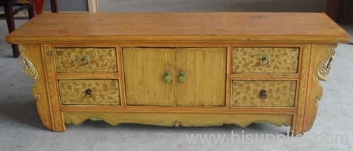 Antique Asia furniture TV cabinet