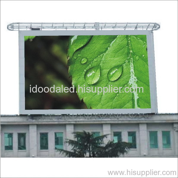 Outdoor full color display P16
