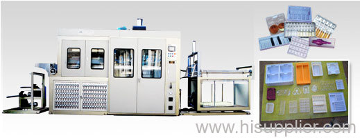 automatic plastic  vacuum forming machine