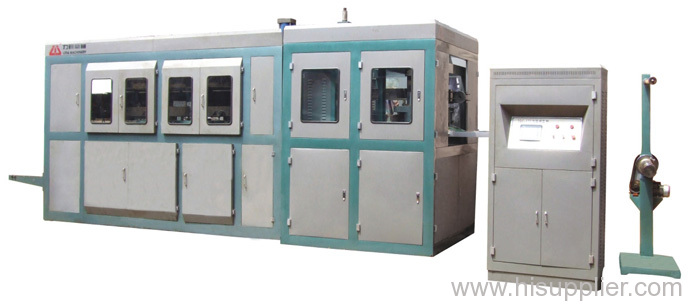 cup lid thermoforming machine