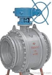 fixed ball valve, flange ball valve