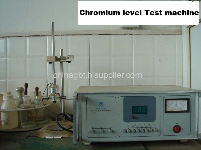 Chromium-Level-Test-machine
