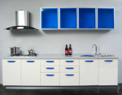 Baking Lacquered Kitchen Cabinet