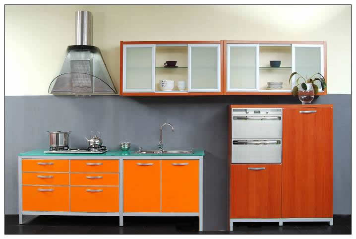 Laquer Coating Kitchen Cabinet