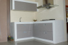 White Vinyl Kitchen Cabinet