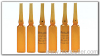 Amber ampoules