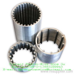 v shaped wire strainer pipe