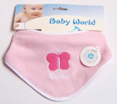 Cotton Terry infant Bibs
