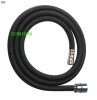 black nylon knitted kitchen sink hose