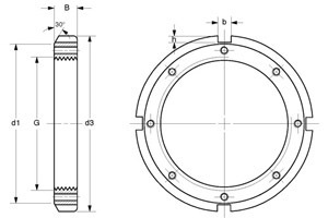 Thrust Bolt Nuts