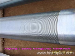 stainless steel wedge wire screen