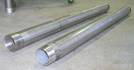 welded wedge stainless steel wire well screen