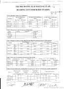 TSE MECHANICAL & MATEIALSLAB BEARING TEST FORM