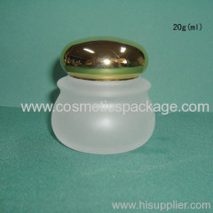 Glass Cream Jar