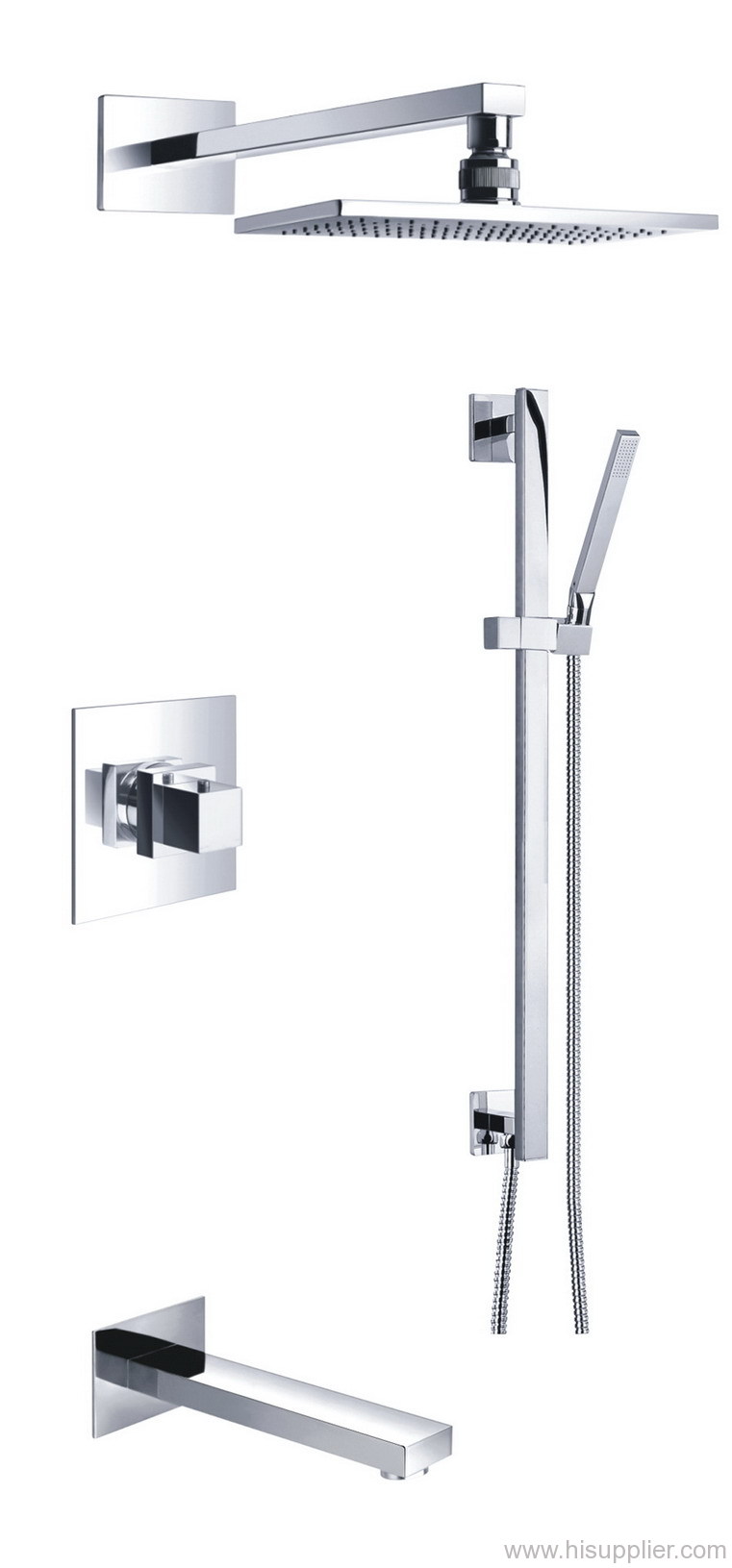 Wall Thermostatic bath mixer