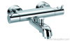 Wall thermostatic bath/shower mixer