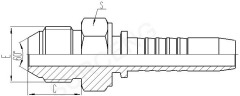 JIS Metric Male 60° Cone Seal