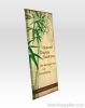 bamboo L banner,L displays,bamboo displays