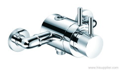 Wall thermostatic shower mixer