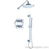 Wall thermostatic concealed shower mixer