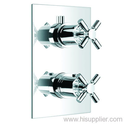 forging brass Wall thermostatic shower mixer