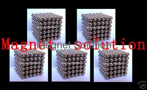 neodymium sphere cubes 5mm nickel