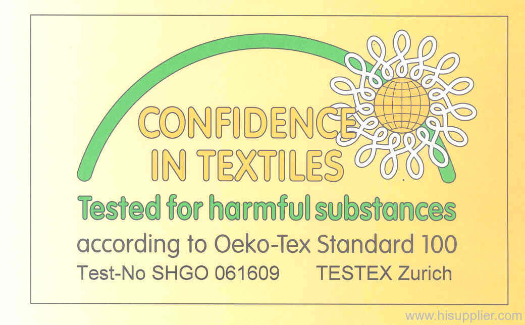 OEKO-Tex Standard 100 pass