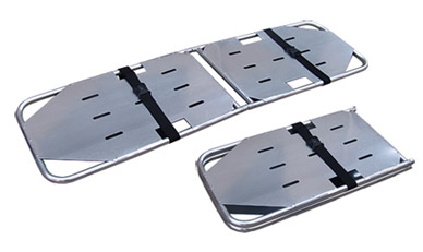 Aluminum alloy folding stretchers