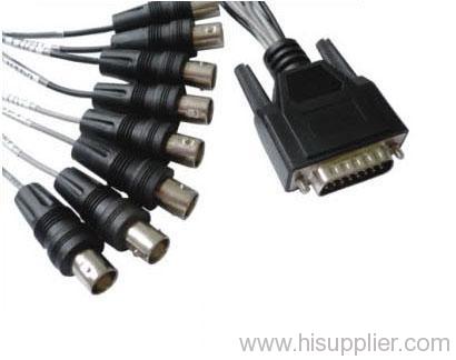 Multimedia Cable (HD15 Pin Male to 5 BNC Female)