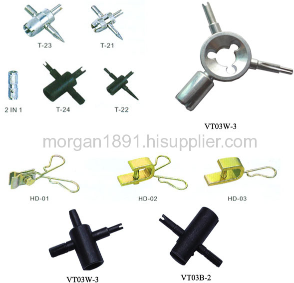 tire valve repair tools