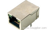 RJ45 modular jack with LED