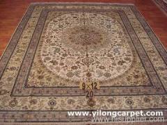 silk rug