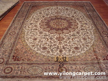 China silk rug