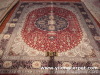 Kashmir silk carpet