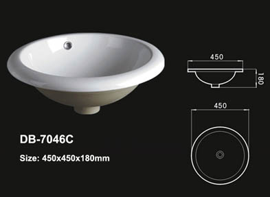 Round Drop In Sink,Ceramic Drop In Sink,Circular Drop In Sink,Drop Sink,Dropped In Sink,Bowl Drop In Sink,Drop Bowl