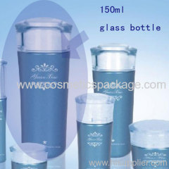 150 ml glass lotion bottle