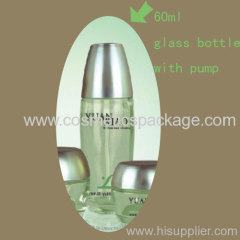 60 ml glass lotion bottle