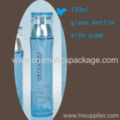 120 ml glass lotion bottle