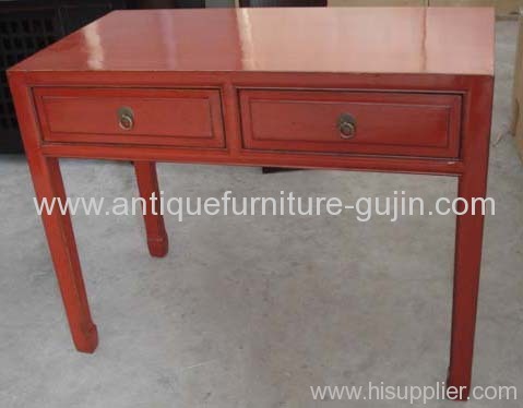 Antique furniture warehouse table