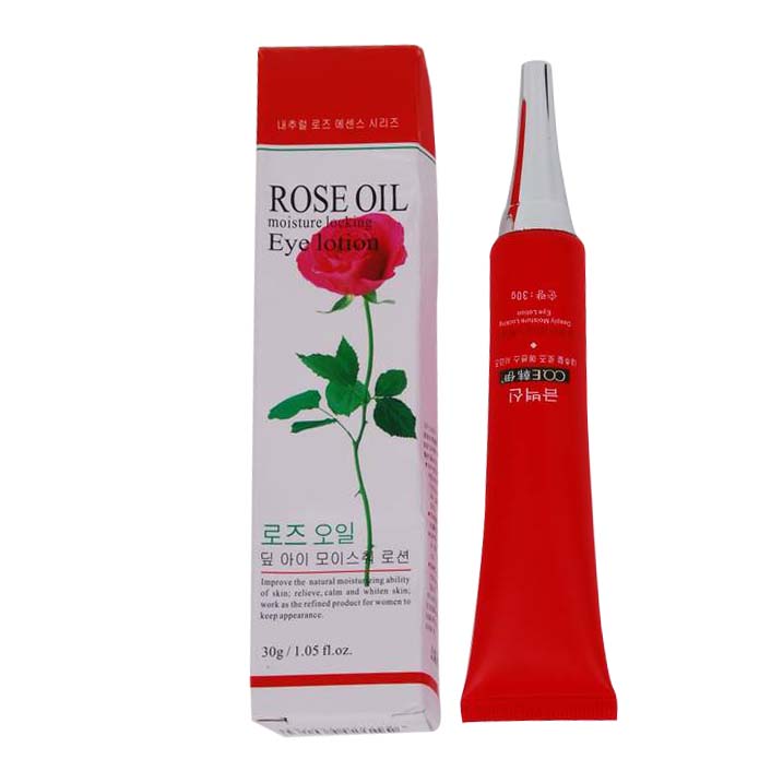 rose oil moisture locking eye lotion